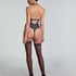 Stay Ups 15 Denier Lace, Blue