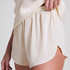 Short Satin Minimal, White