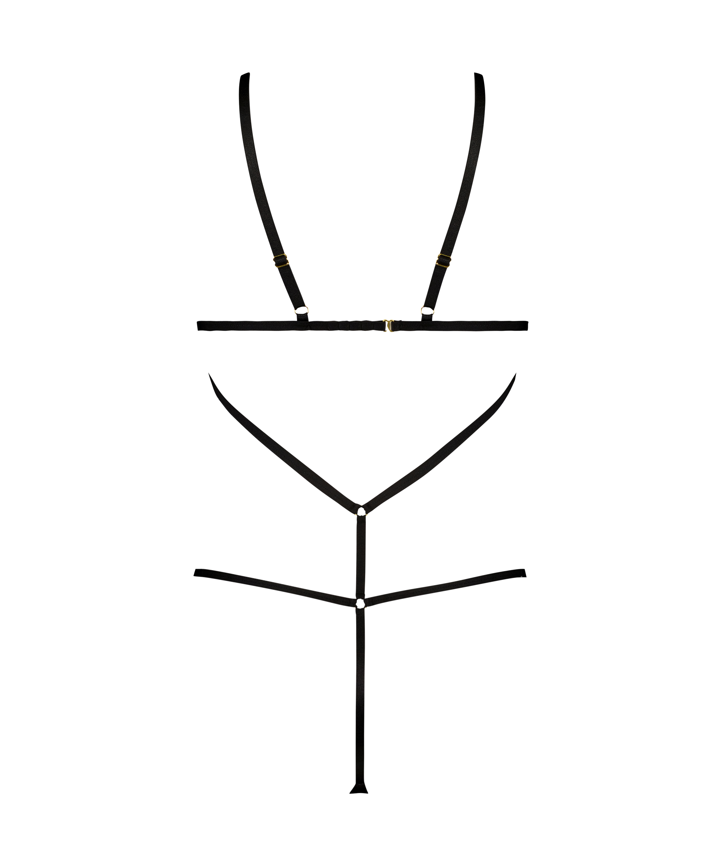 Sophia Pride Private Bodysuit, Black, main