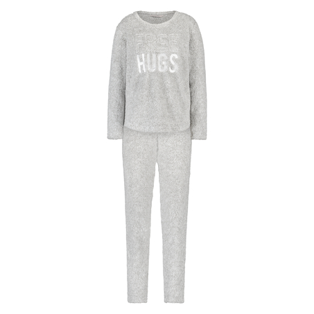 PJ Fleece Fairisle, Gray