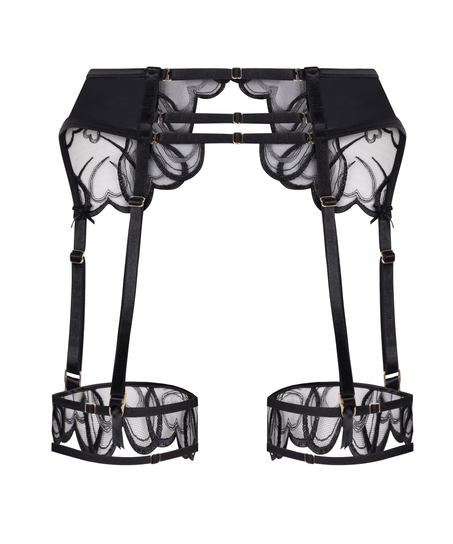 Olivia Suspenderbelt, Black