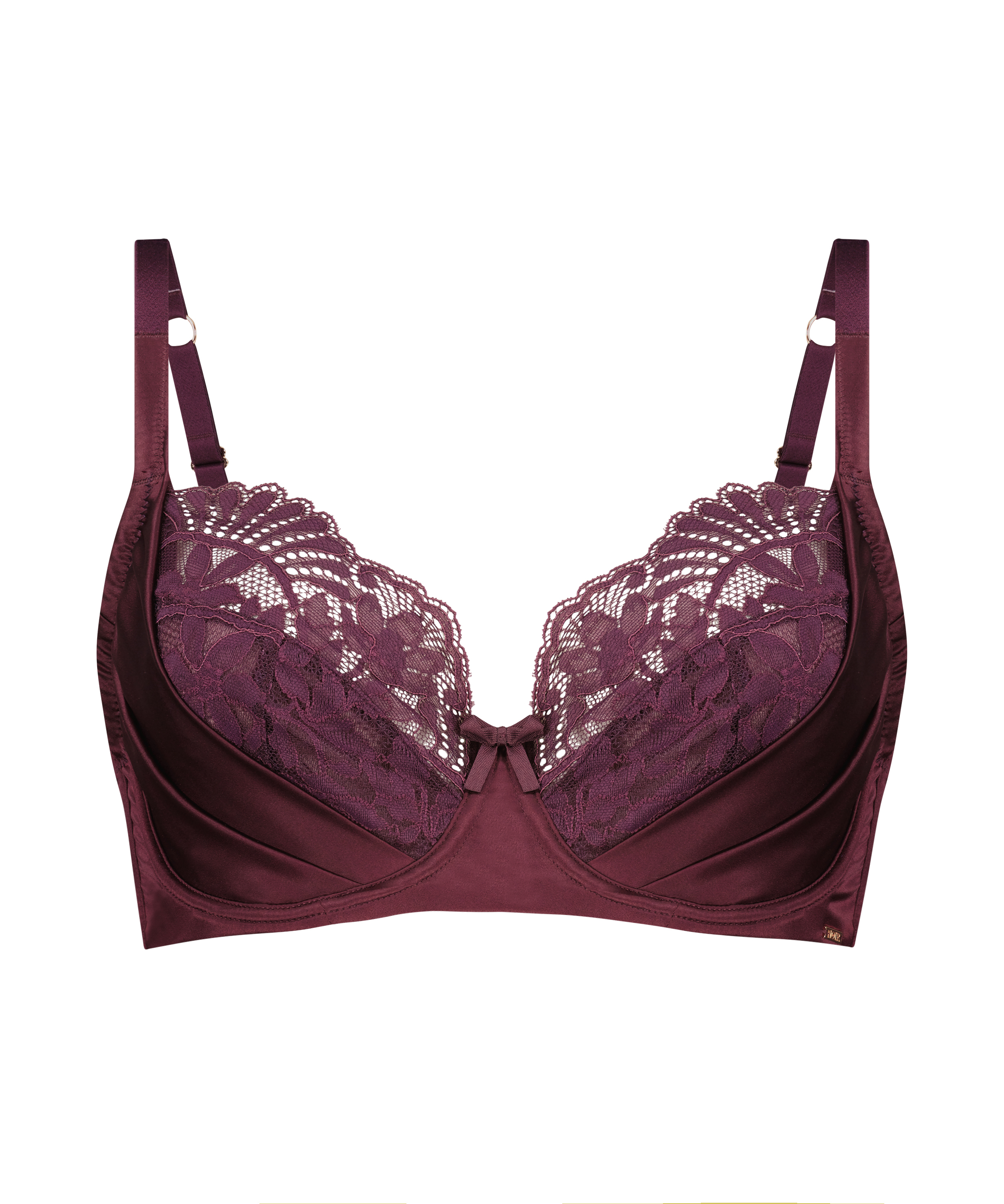 Jamie Non-Padded Underwired Bra, Purple, main