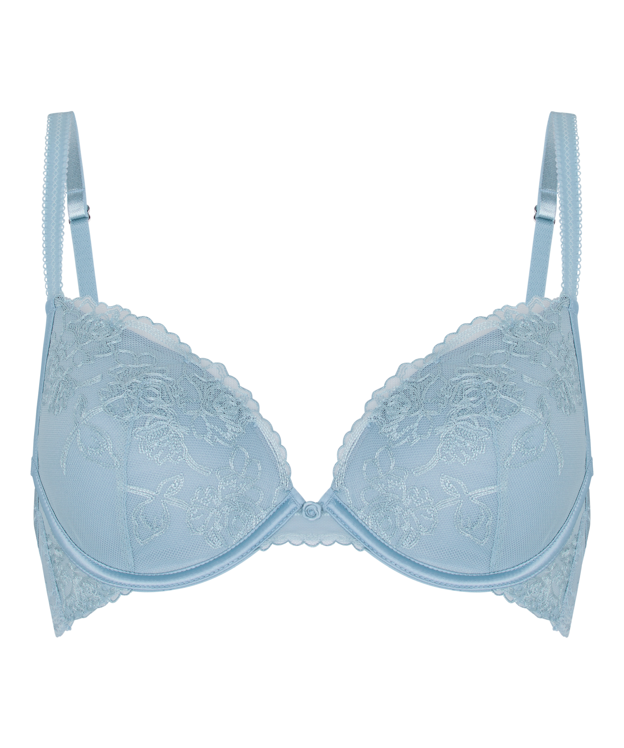Padded Underwired Bra Nola, Blue, main
