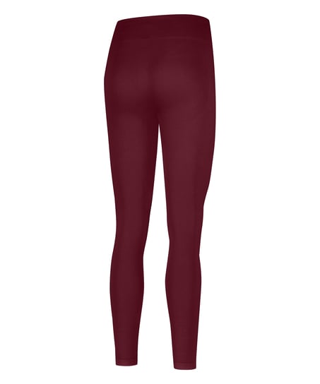 HKMX High waisted seamless sport legging, Red