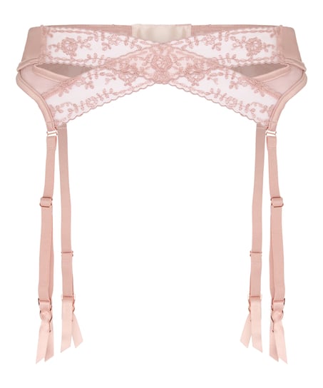 Suspenderbelt Brigitte, Pink