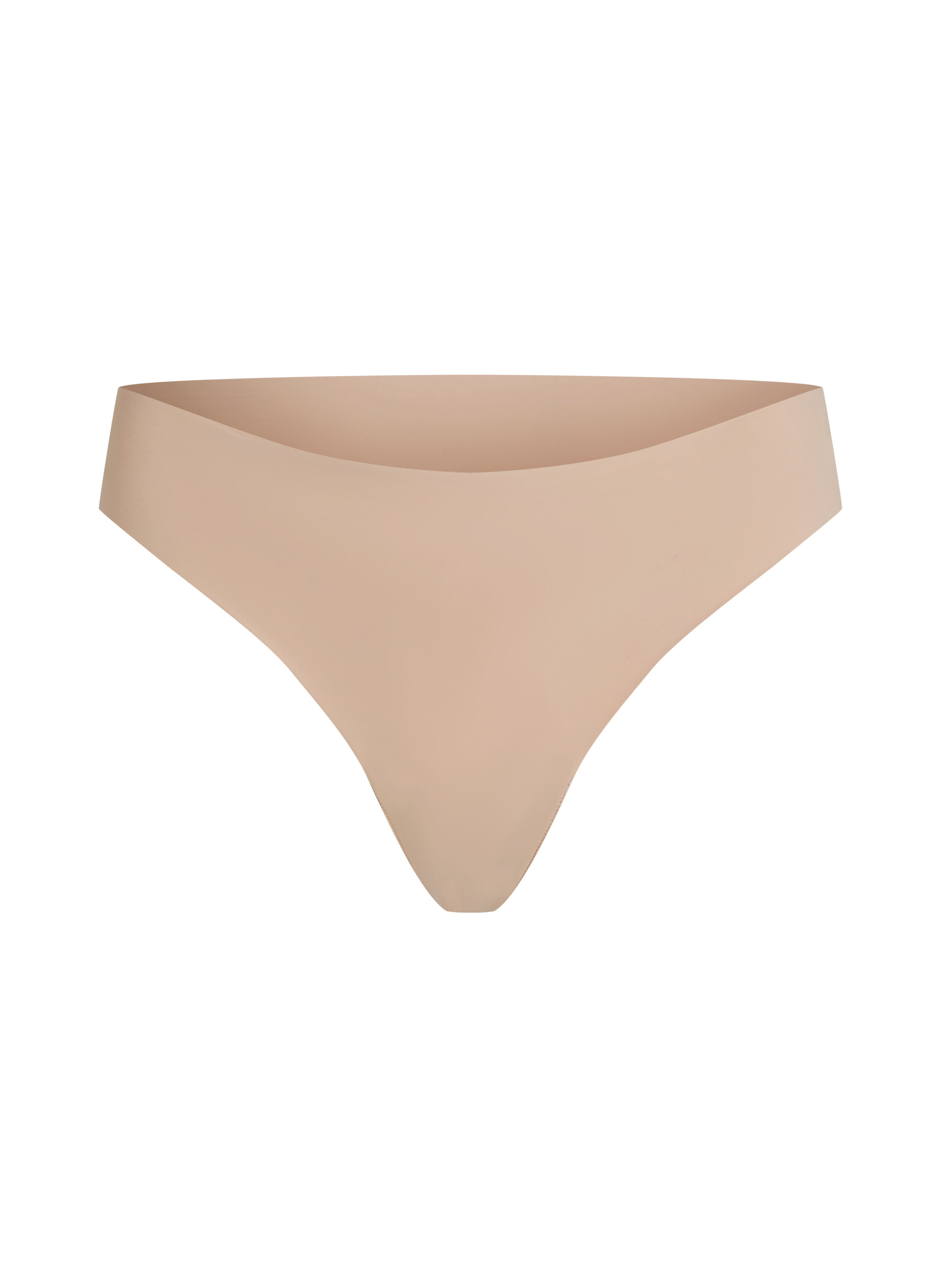 Invisible thong basic, Beige