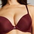 Plunge Padded Underwired Bra, Purple