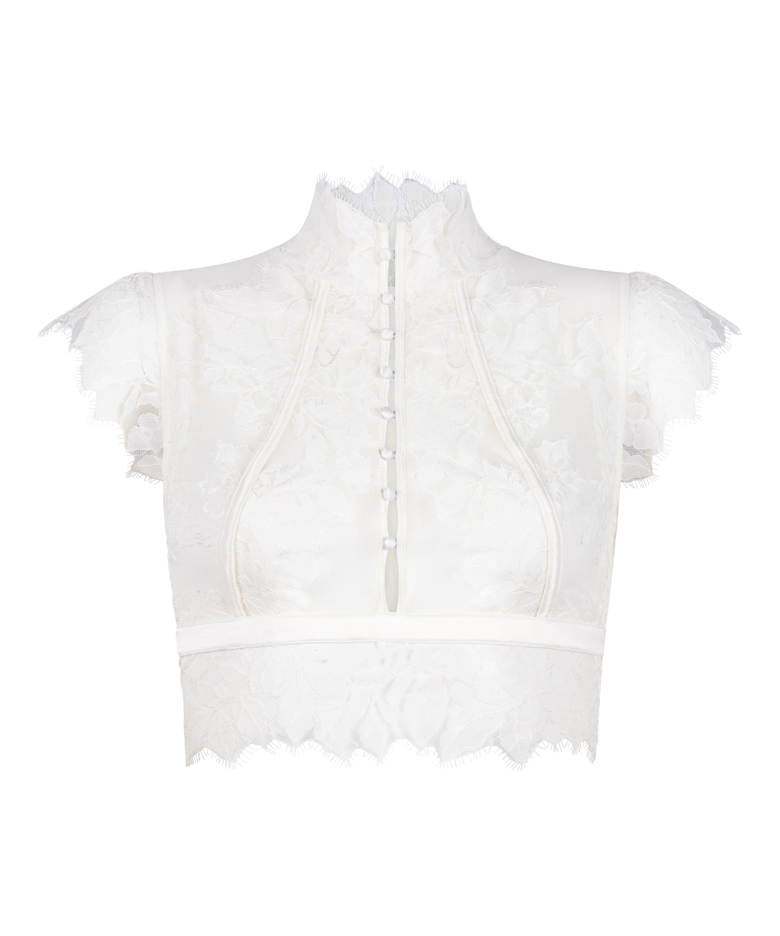 Amelia Bralette, White, main