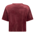 Top Velours Pocket, Red