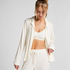 Essential Jersey Long-Sleeved Jacket, White