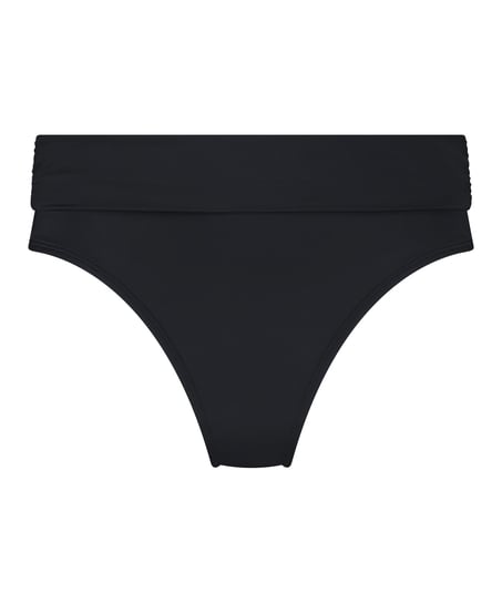 Bikini Bottom With Wrap Luxe, Black