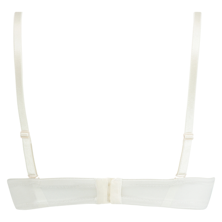 Delilah Padded Underwired Strapless Bra, White