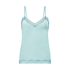 Velours Lace Cami Top, Green