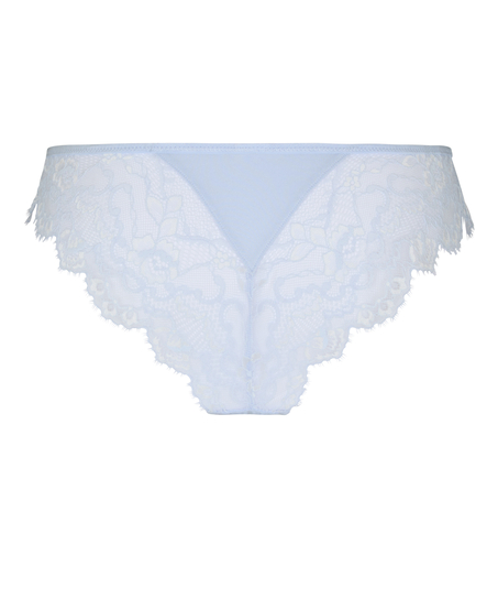 Caro Highleg Brazilian, Blue