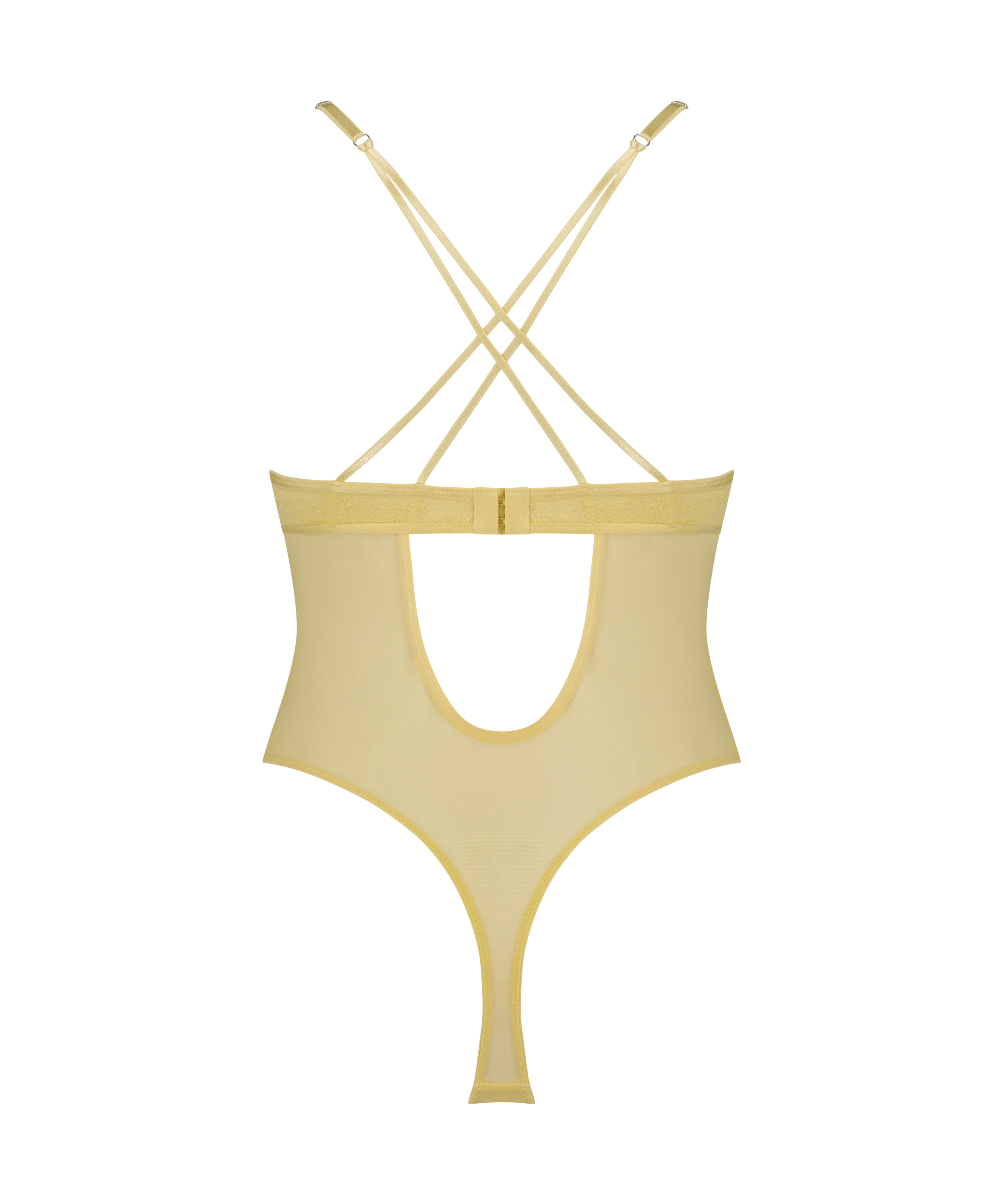 Isabelle Non-Padded Underwired Body, Yellow, main
