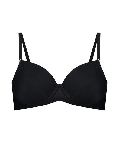 Luxe Bikini Top, Black