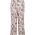 Pants Woven Print, Beige