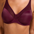 Nina Non-Padded Underwired Minimizer Bra, Red