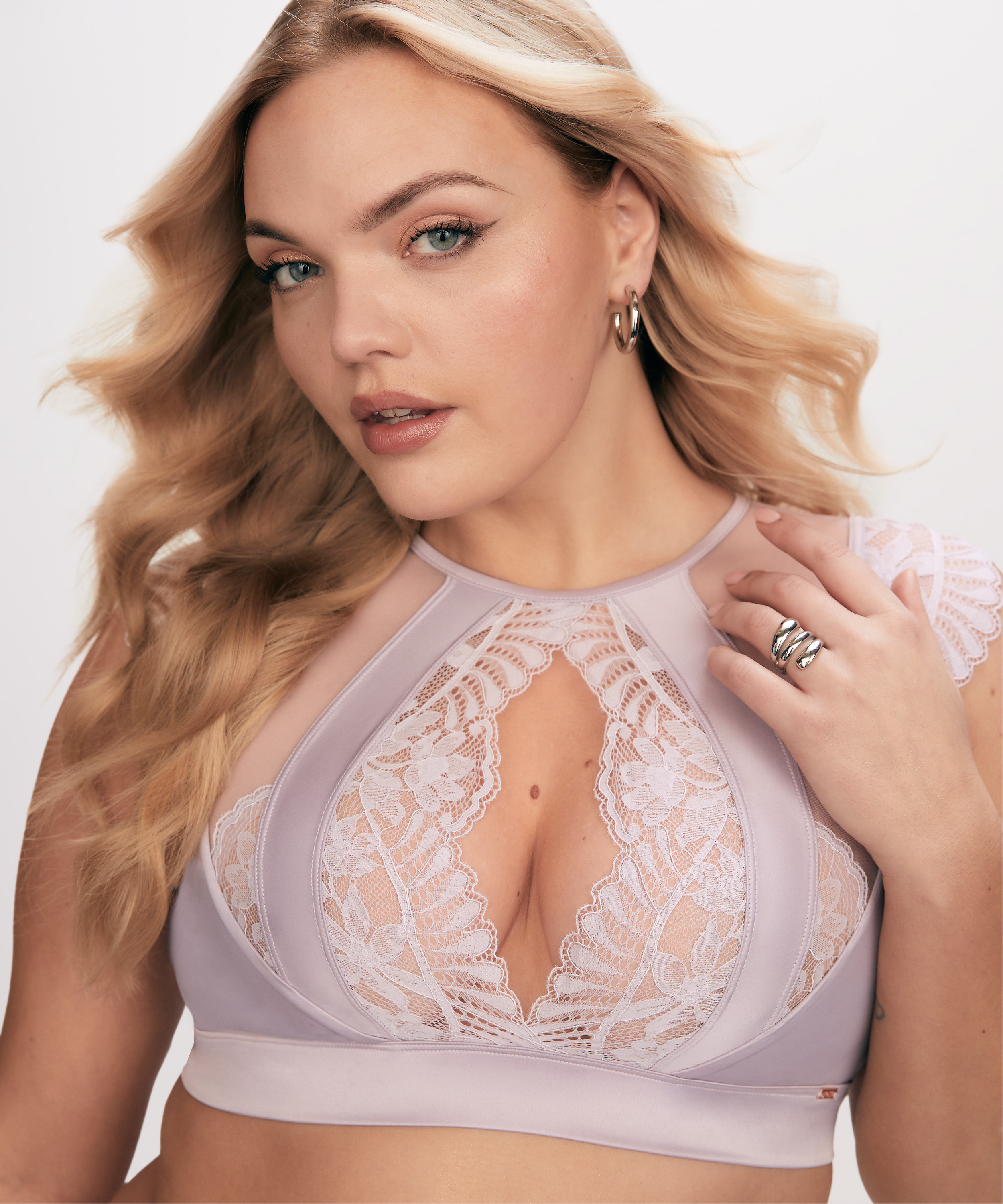 Indigo Bralette, Purple, main