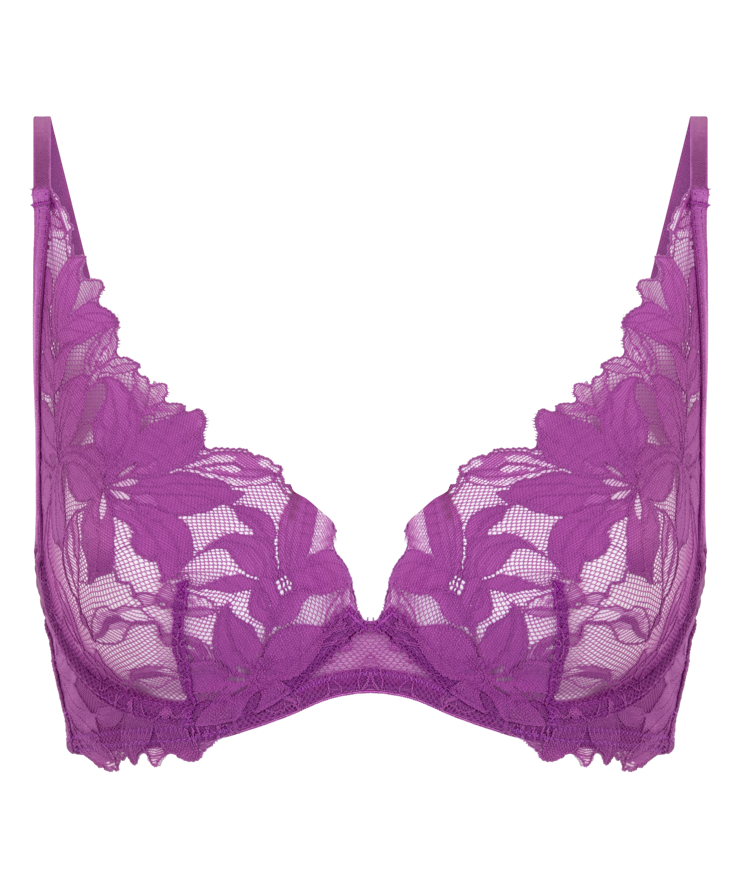 Ingrid Non-Padded Underwired Bra, Purple