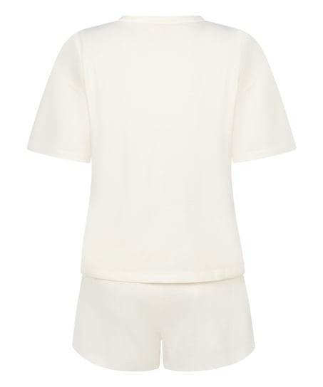 Pyjamaset Cotton, White