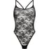 Sienna High Leg Body, Black