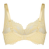 Daisy Non-Padded Underwired Bra, Yellow