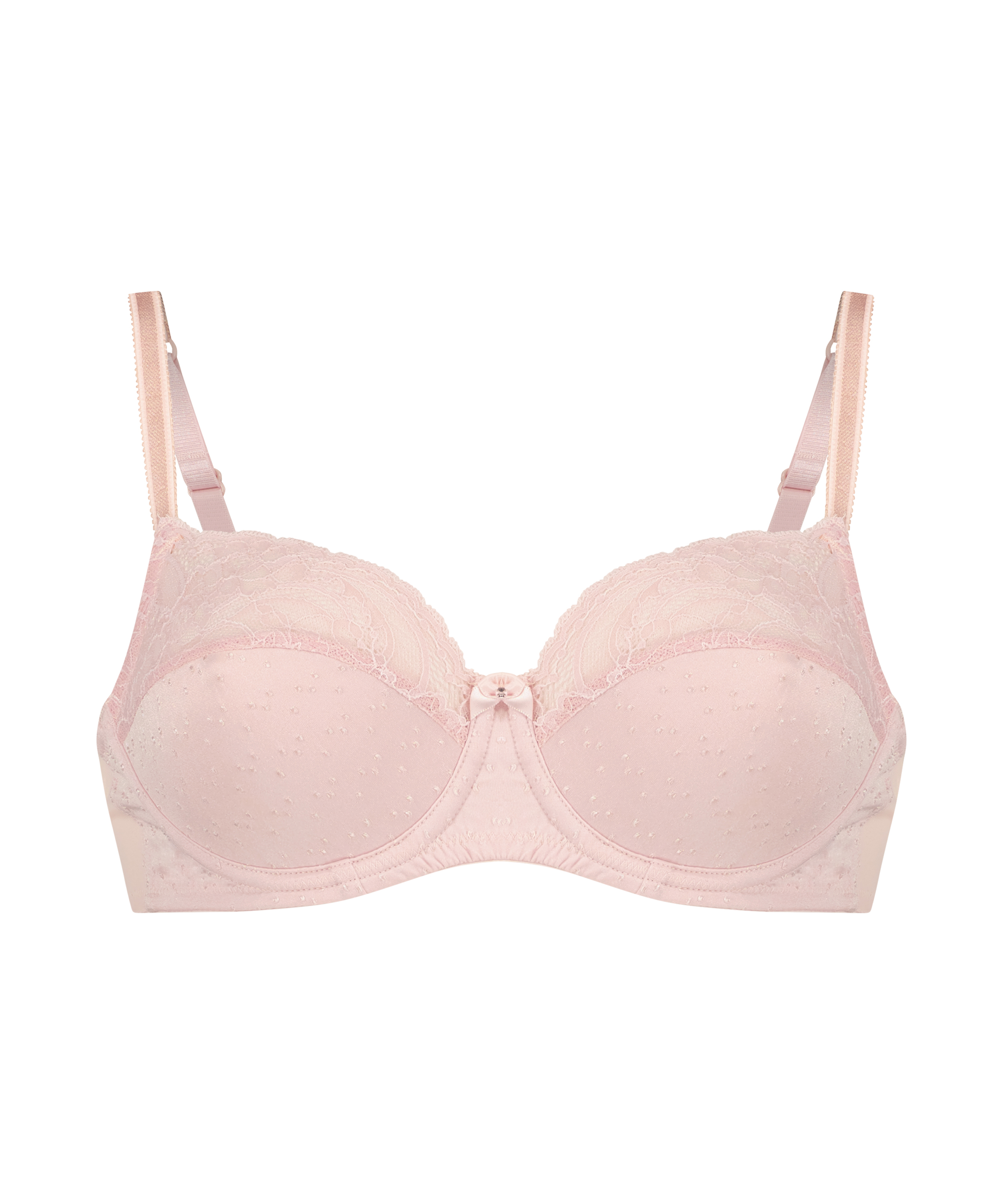 Sophie Non-Padded Underwired Bra, Pink, main