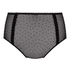 Adeline High Waist Brazilian, Black