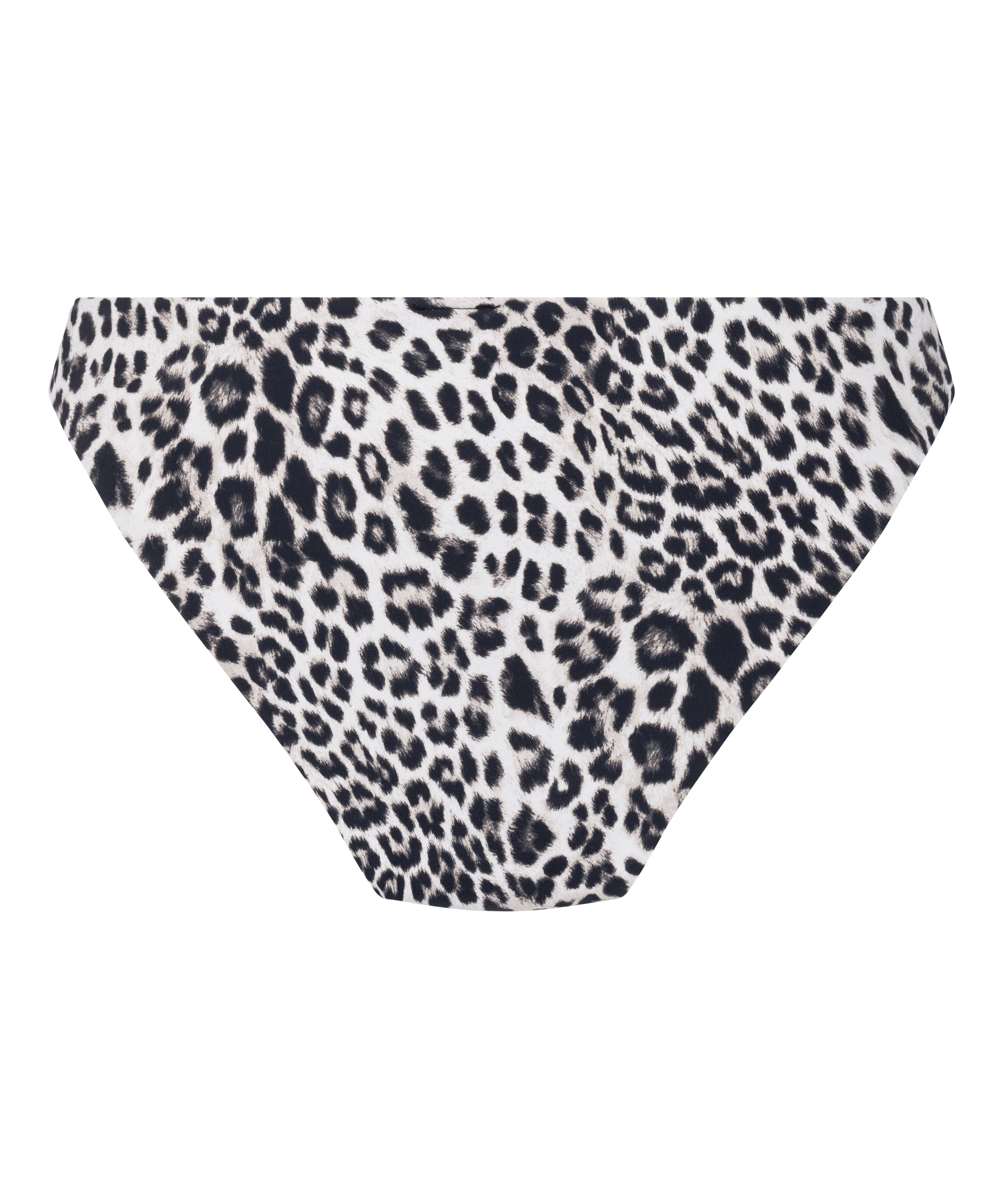 Highleg Bikini Bottom Leopard, Black, main