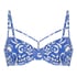 Cancun Padded Bikinitop, Blue