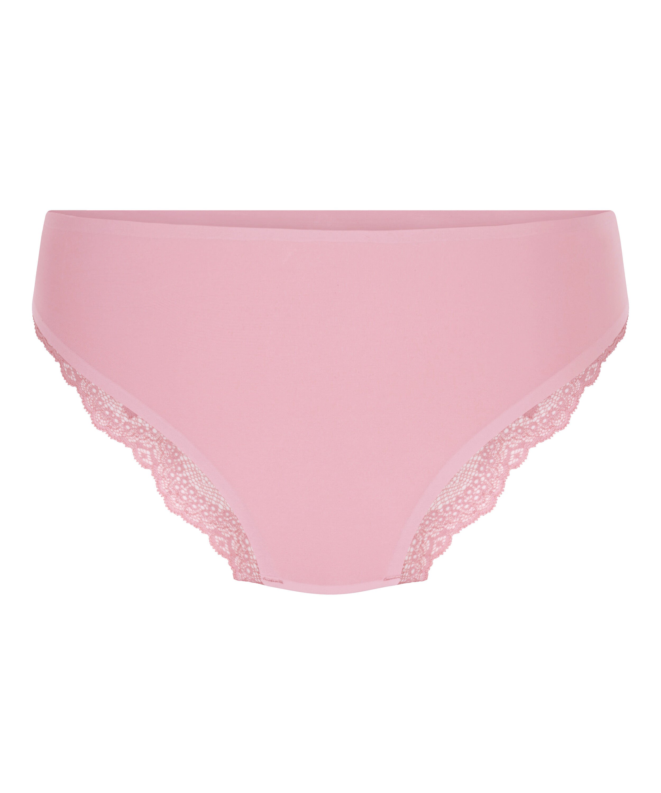 Invisible Lace Back Brazilian, Pink