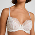 Marine Non-Padded Underwired Bra, White