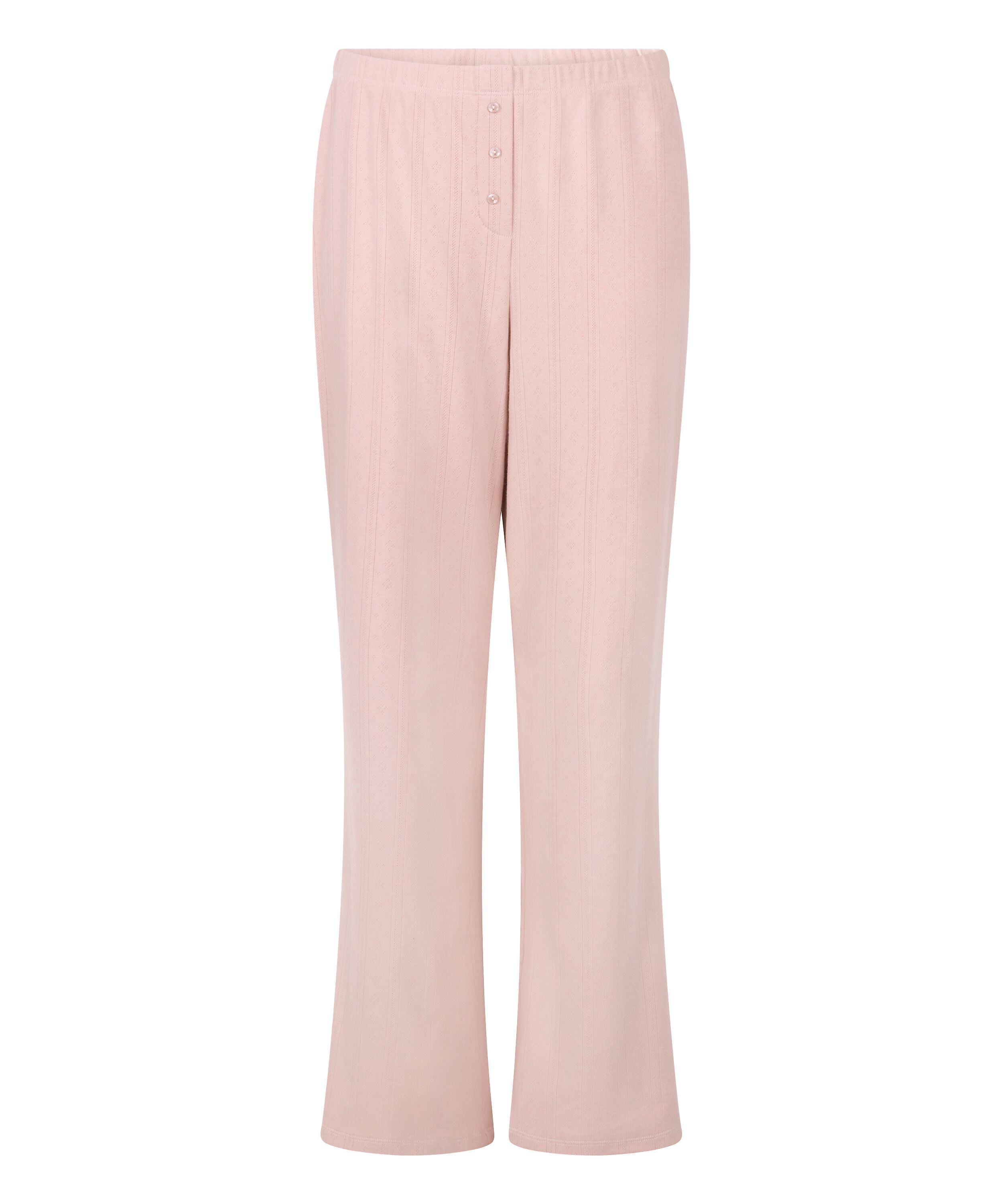 Pointelle Pyjama Pants, Pink