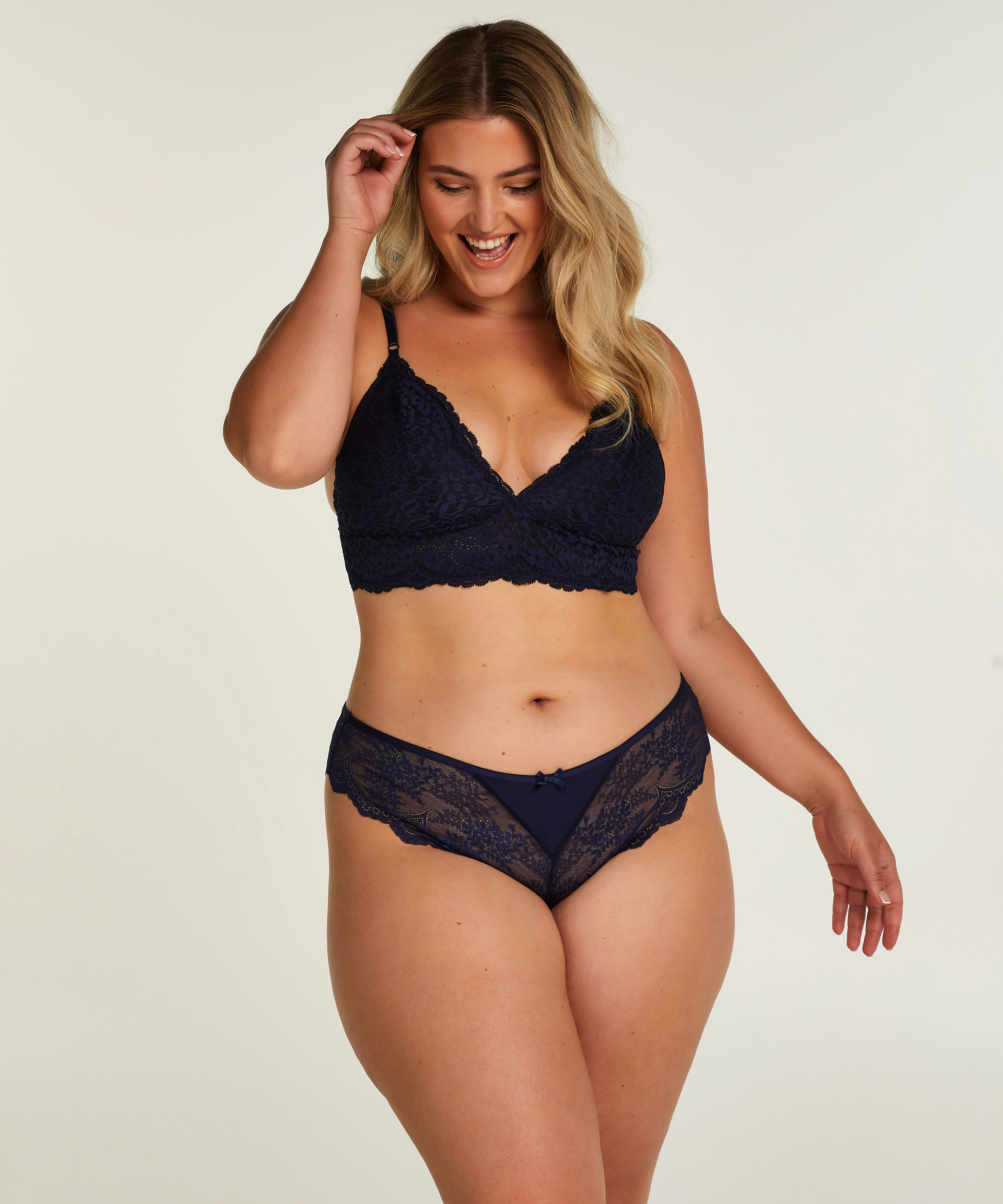Rose Bralette, Blue, main
