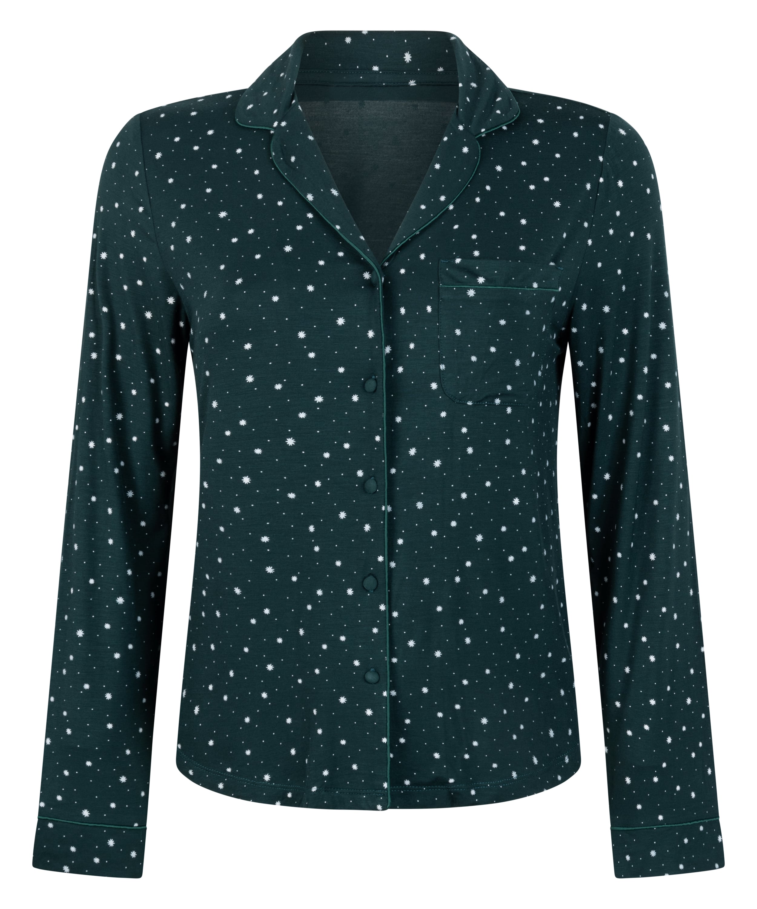 Essential Jersey Long-Sleeved Jacket, Green, main