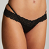 Willow Low RiseThong, Black