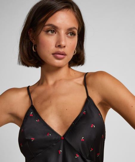 Slipdress Chelsey, Black