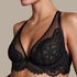 Poppy Non-Padded Underwired Bra, Black