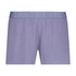 Rib Shorts, Purple