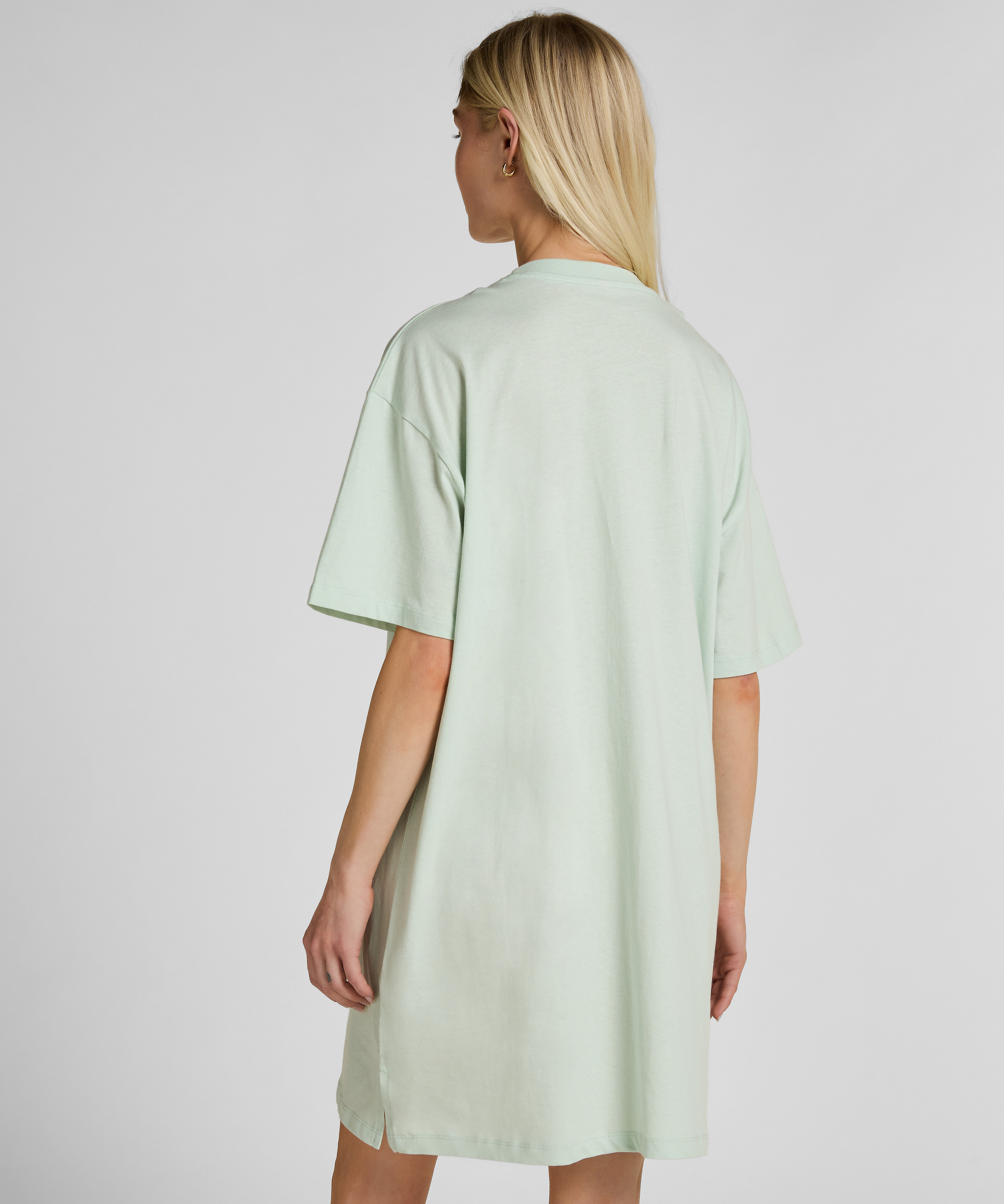 Roundneck Nightshirt, Green, main
