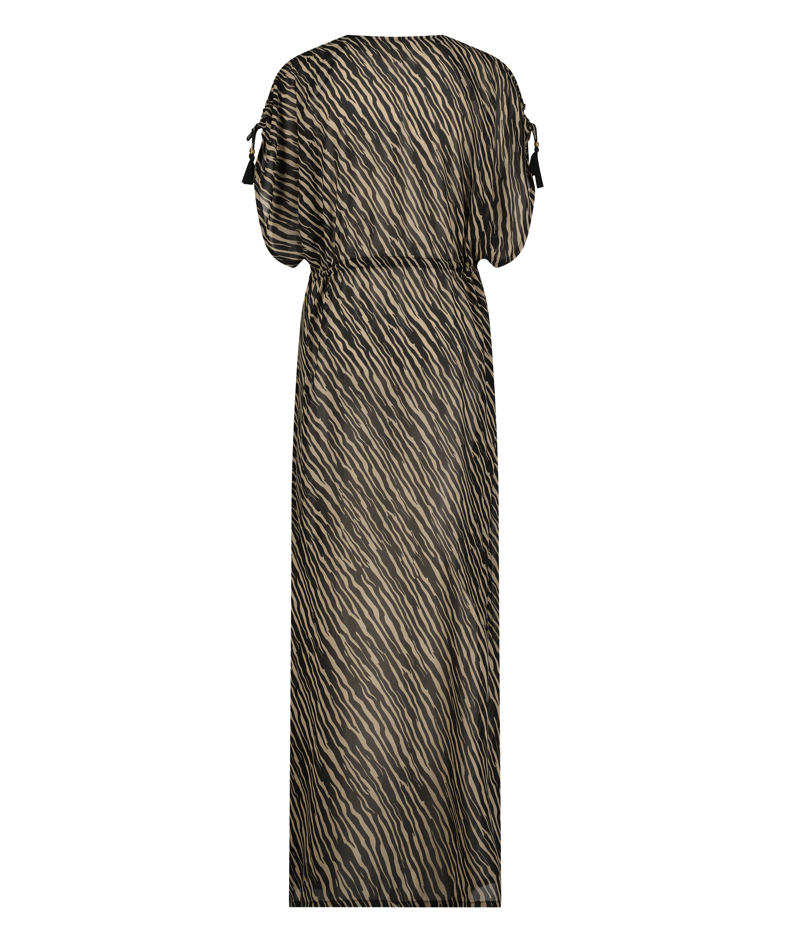 Sheer Kimono, Black, main