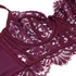 Jamie Non-Padded Underwired Longline Bra, Purple