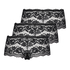 Sienna boxer 3-pack, Black