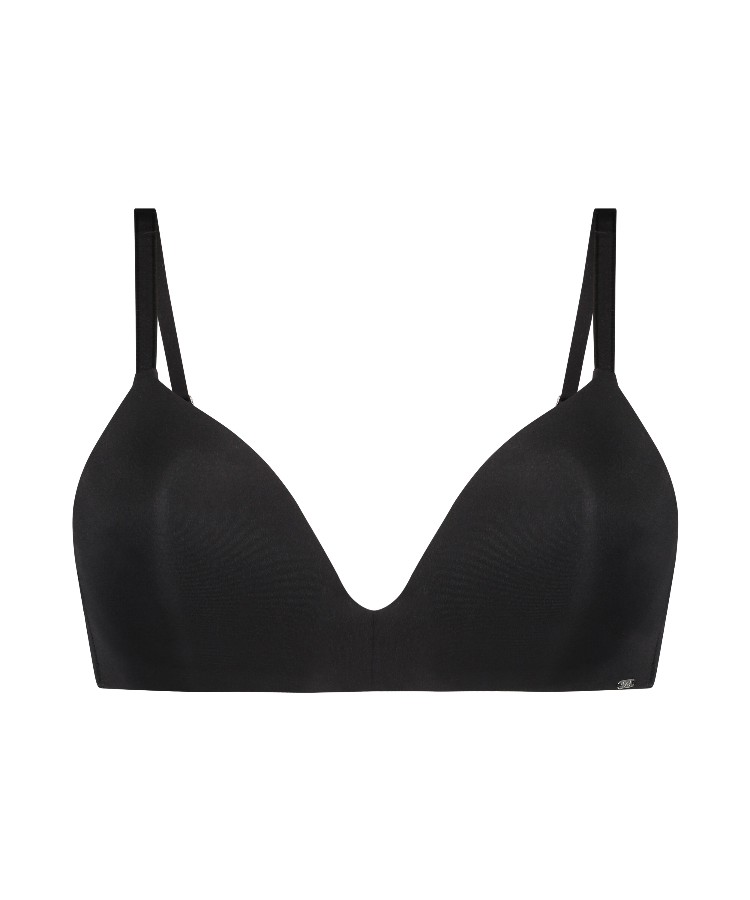 Mona padded non-underwired bra, Black, main