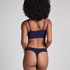 Dianne High Leg Thong, Blue