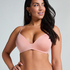 Mona padded non-underwired bra, Pink