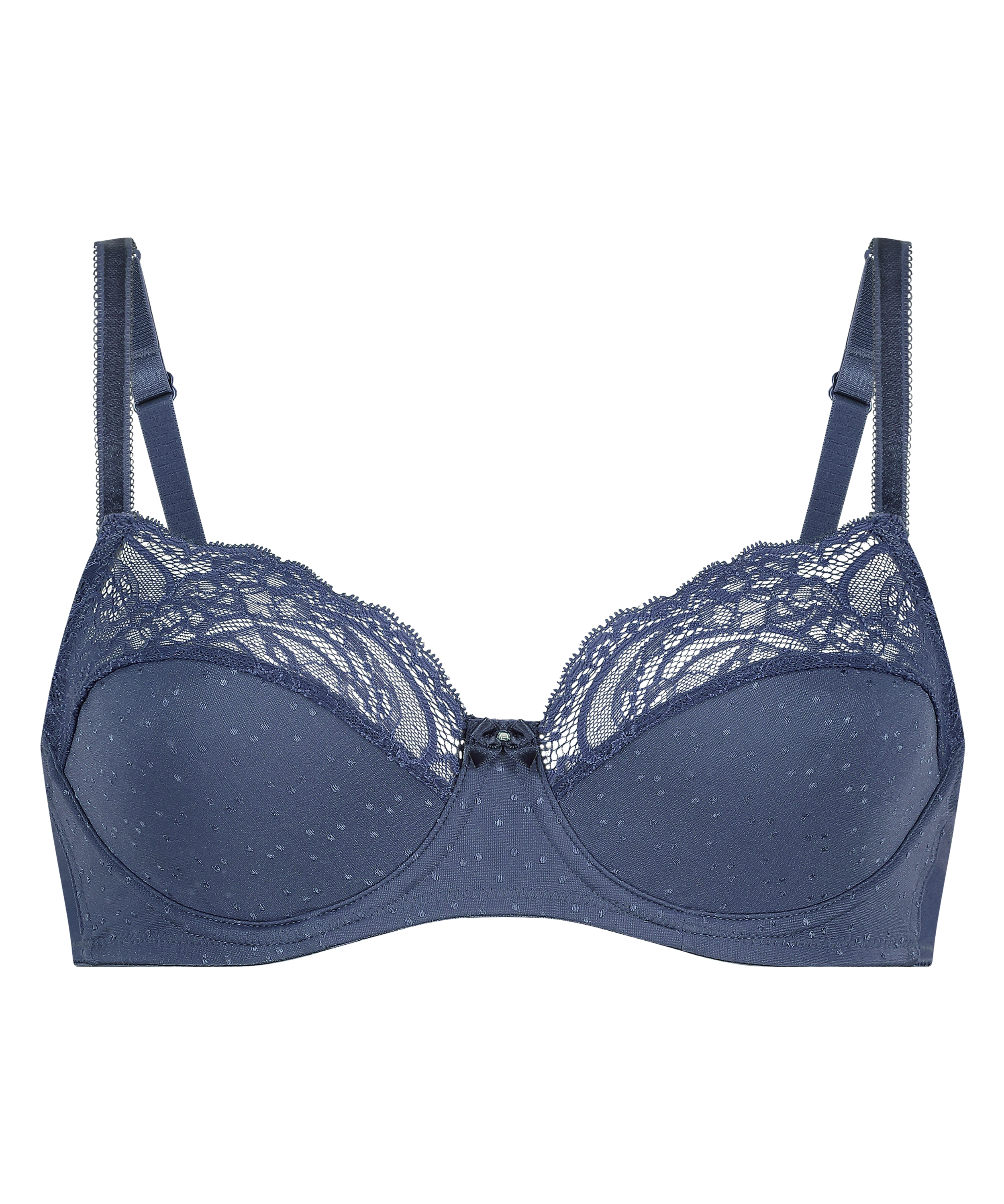 Sophie Non-Padded Underwired Bra, Blue, main