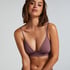 Smooth Triangle Bralette, Purple