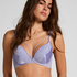 Adele Padded Underwired  Push-Up Bra, Purple